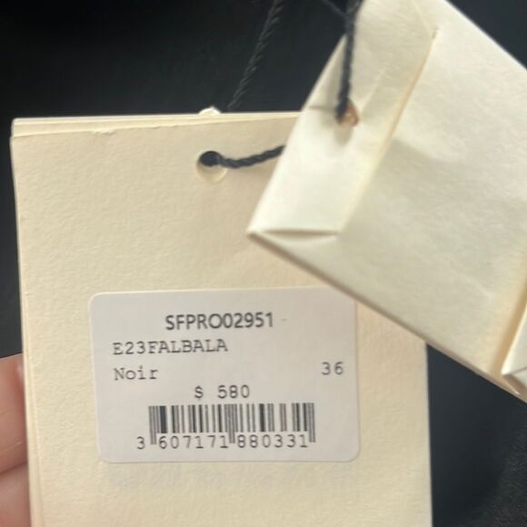 Sandro Falbala cut out dress with rhinestones EU 36 (US size 4)- NWT - Picture 5 of 9